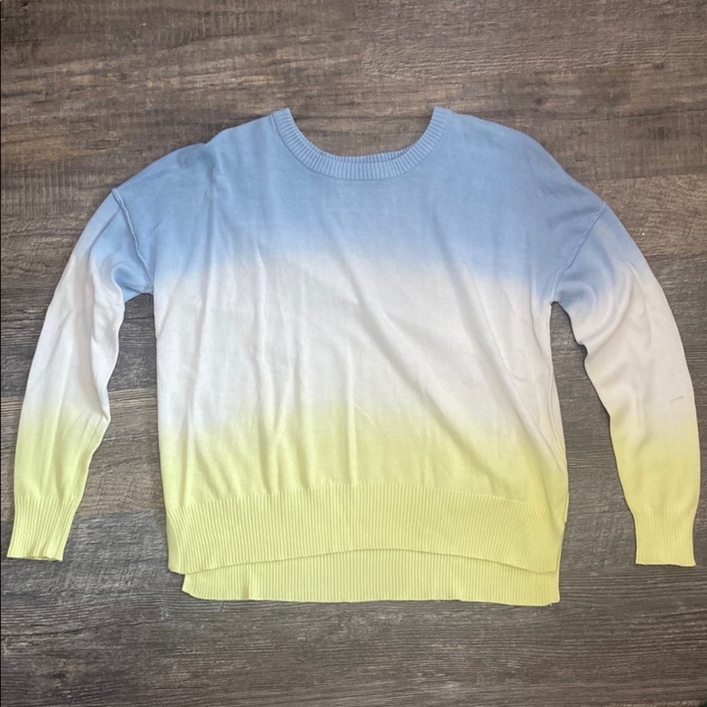 Blue & Yellow Sweater